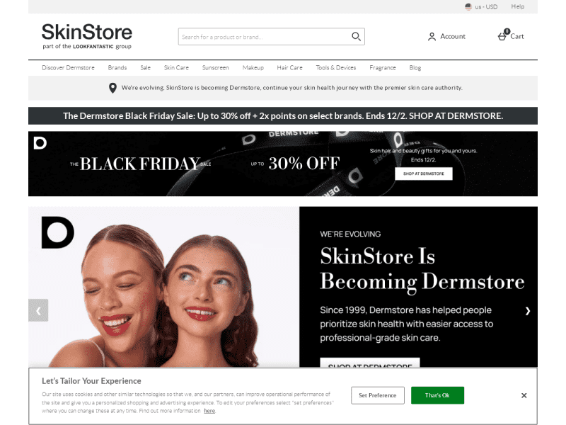 Skin Store Coupon codes