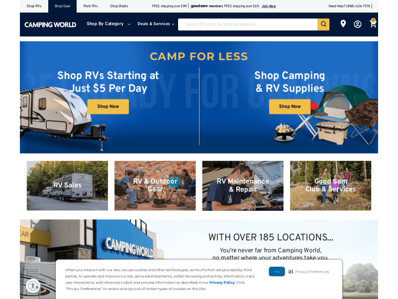 Camping World Coupon codes