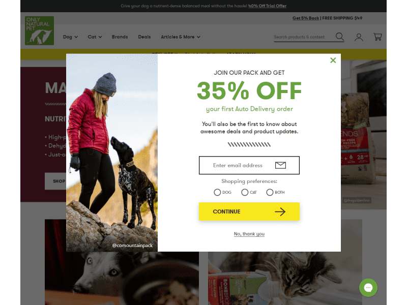 Only Natural Pet Coupon codes