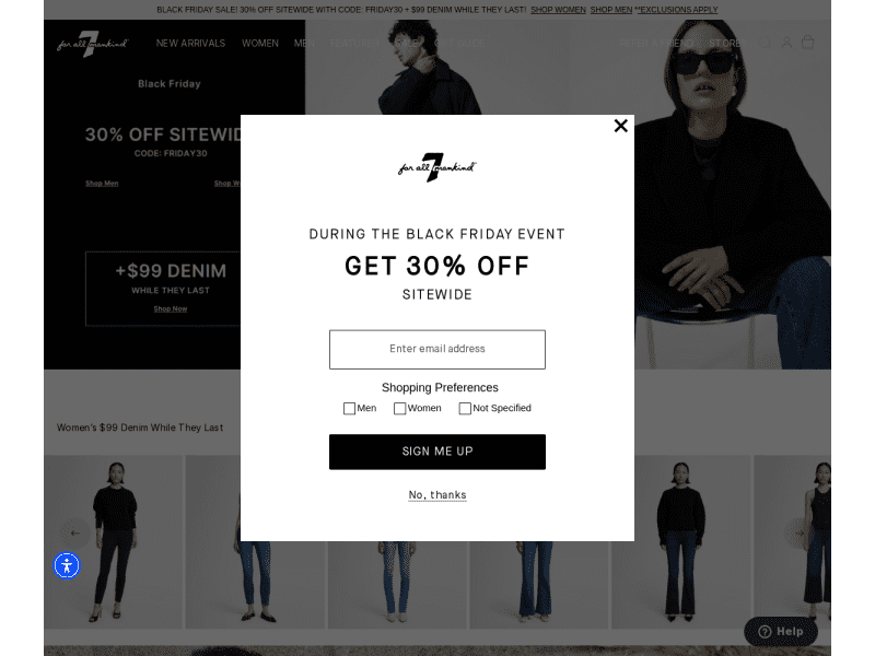 7 For All Mankind Coupon codes