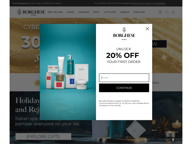 Borghese Coupon codes