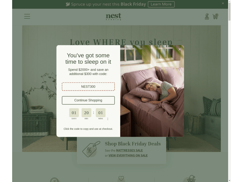 Nest Bedding Coupon codes