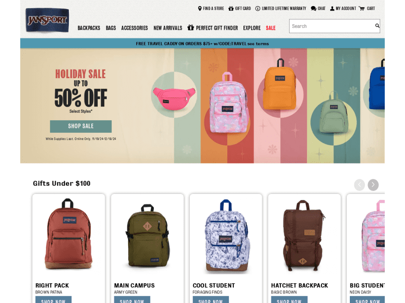 JanSport Coupon codes