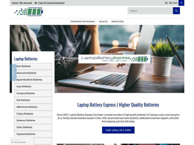 Laptop Battery Express Coupon codes