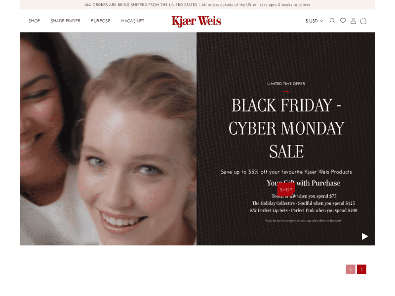 Kjaer Weis Coupon codes