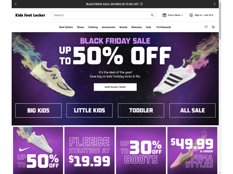 Kids Foot Locker Coupon codes