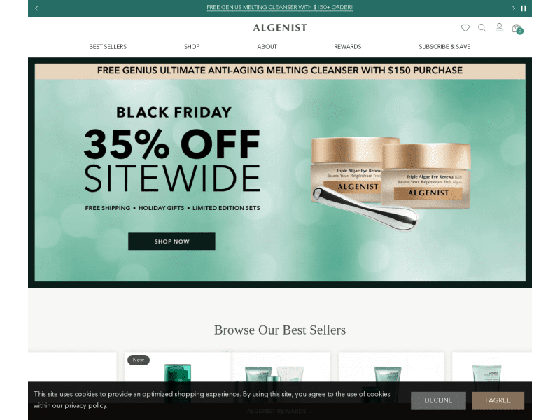 Algenist Coupon codes