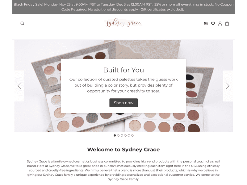 Sydney Grace Coupon codes