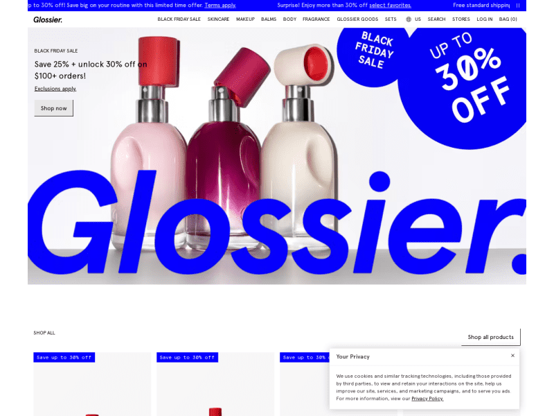 Glossier Coupon codes