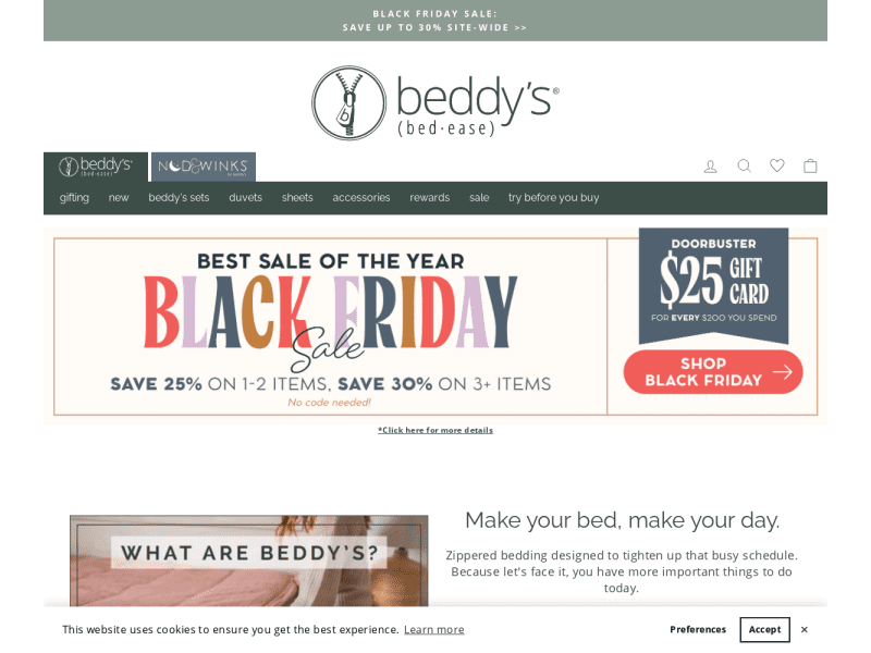 Beddy&#039;s Coupon codes