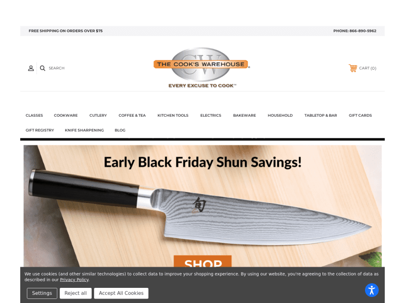 The Cook's Warehouse Coupon codes