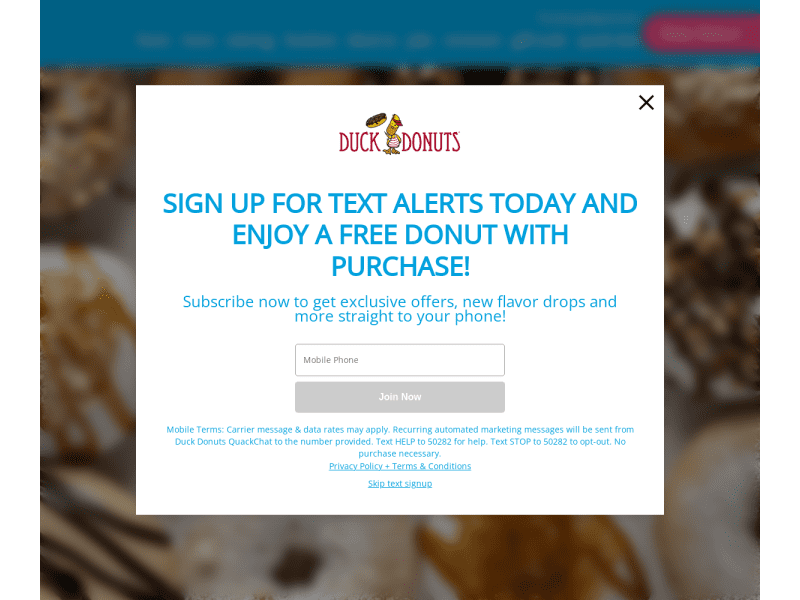 Duck Donuts Coupon codes