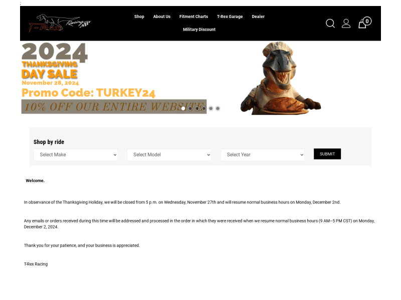 T-rex-racing Coupon codes