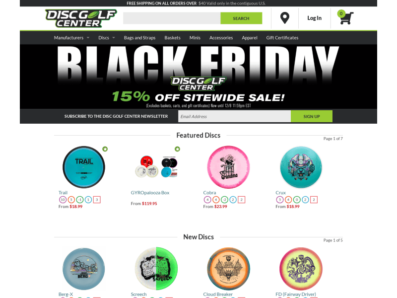 Discgolfcenter Coupon codes