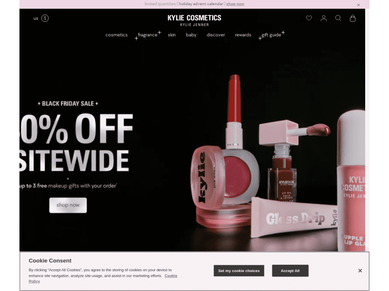 Kylie Cosmetics Coupon codes