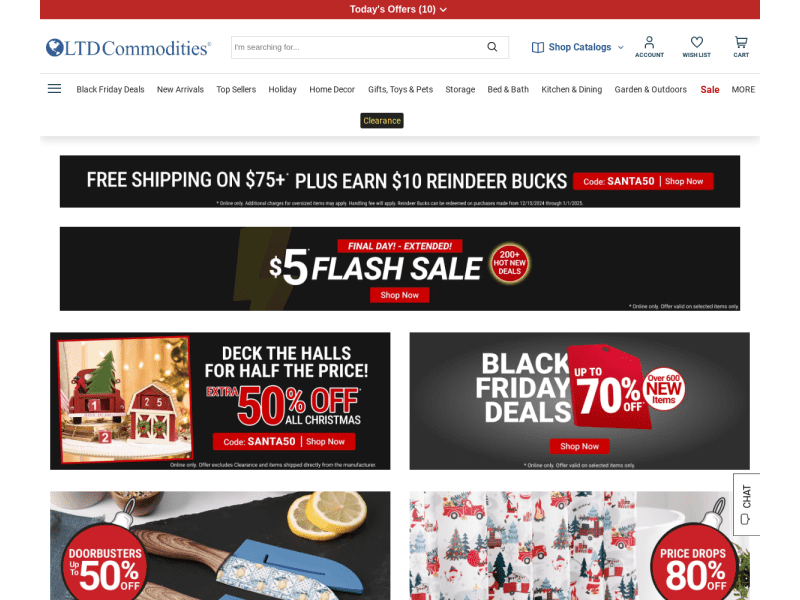 LTD Commodities Coupon codes