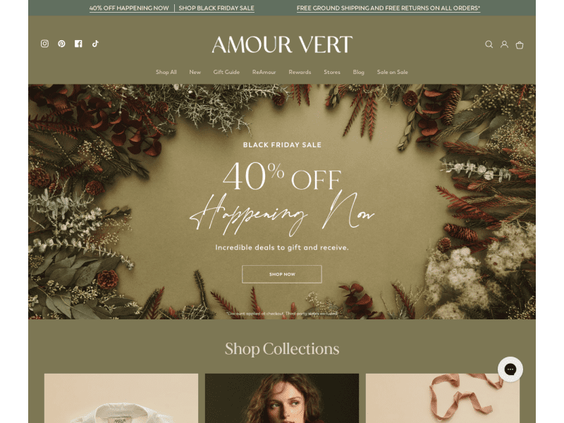 Amour Vert Coupon codes