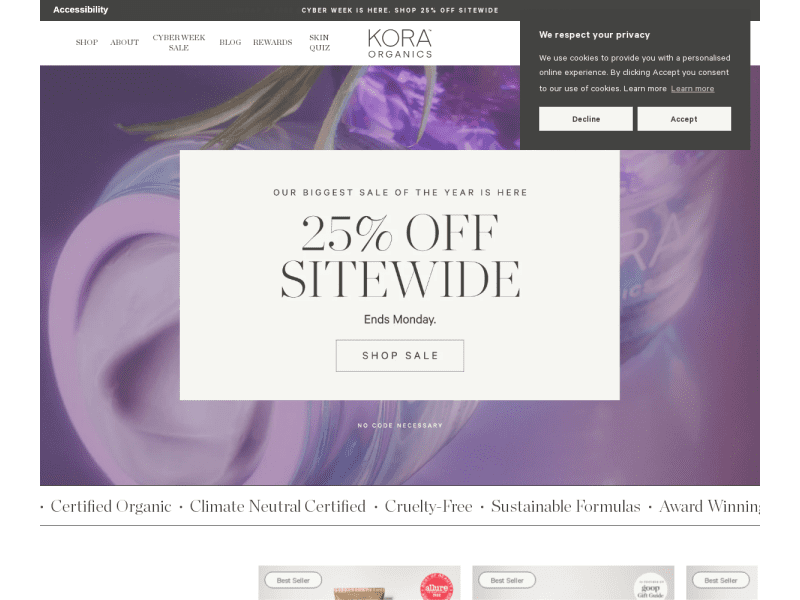 KORA Organics Coupon codes